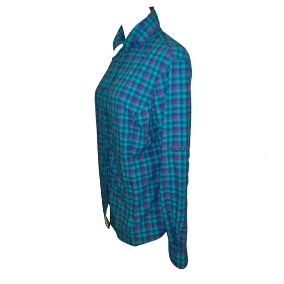 new duluth trading co duluthflex sidewinder size women’s large long sleeve shirt - Picture 4 of 10